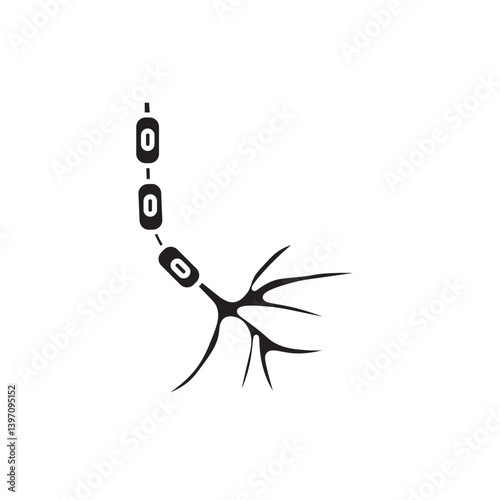 schwann cell glyph icon
