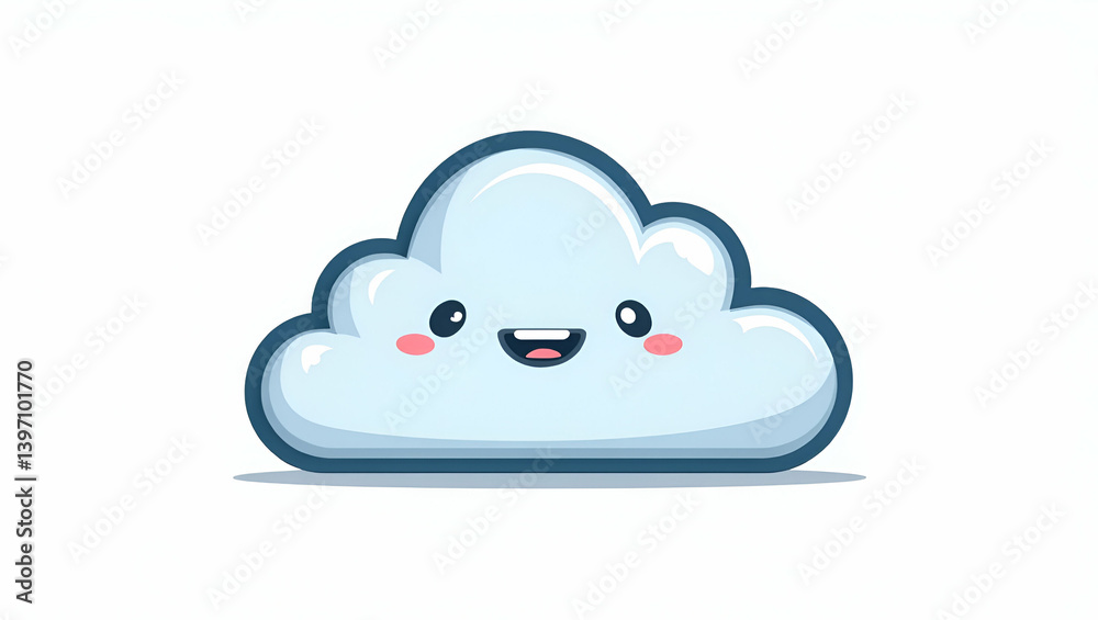Flat Robust cloud platform solution offering versatile computing power secure data storage and integrated services for comprehensive digital transformation in enterprises. in Simple flat cute vector Flat Robust cloud platform solution offering versatile computing power secure data storage and integrated services for comprehensive digital transformation in enterprises. in Simple flat cute vector