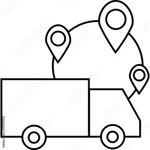 Shipment Tracking Icon