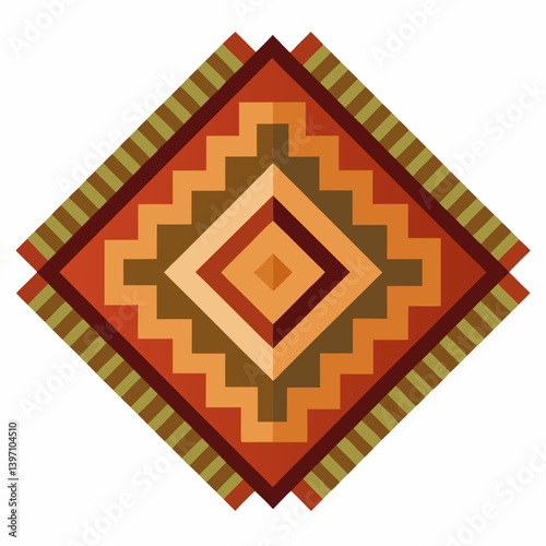 Wooden floor featuring a classic checkered pattern in alternating light and dark shades.