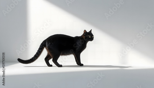 cat on the window