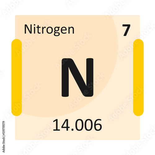 Nitrogen Bold Black Icon