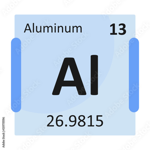 Aluminum Bold Black Icon