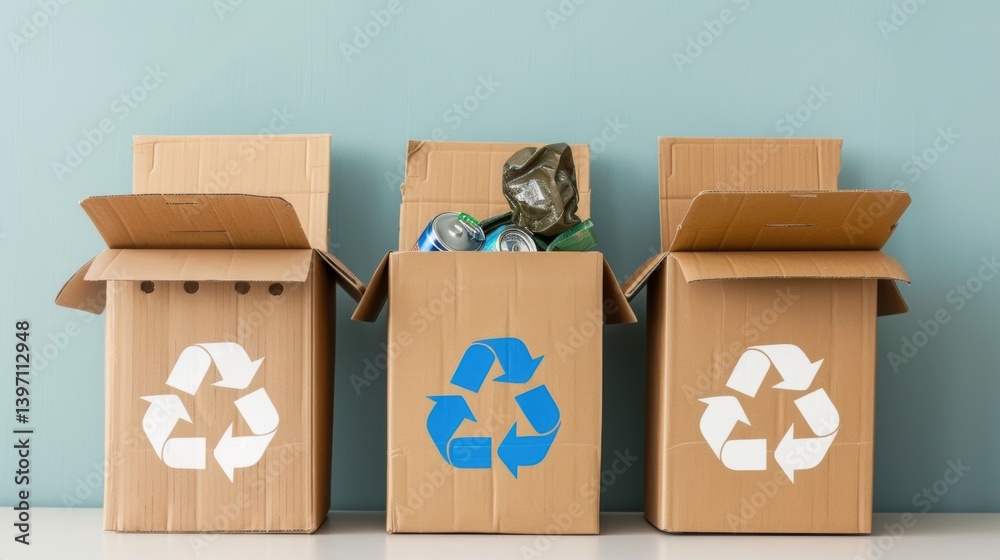 Isolated Brown Boxes: A Recycle - Ready Resource Isolated Brown Boxes: A Recycle - Ready Resource
