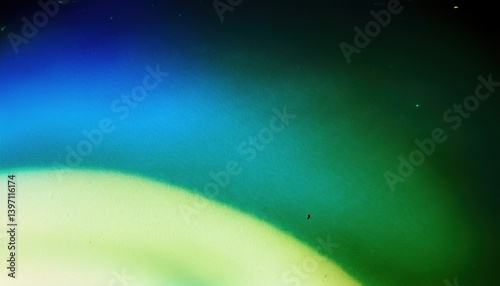 vibrant blue green gradient texture with vintage film grain for digital background, graphic overlays, or abstract design

