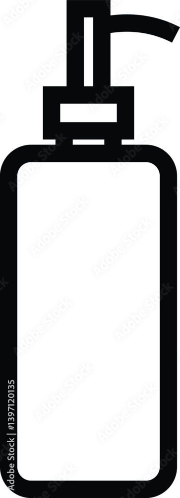 Bottle vector outline. soap bottle - shampoo bottle - Liquid soap - shower gel - lotion. Bottle vector outline. soap bottle - shampoo bottle - Liquid soap - shower gel - lotion.