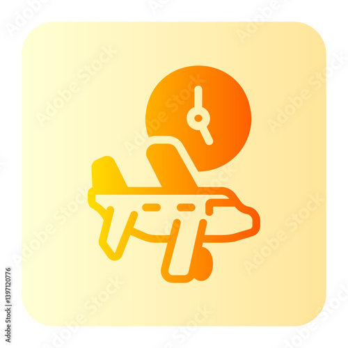 delayed gradient icon