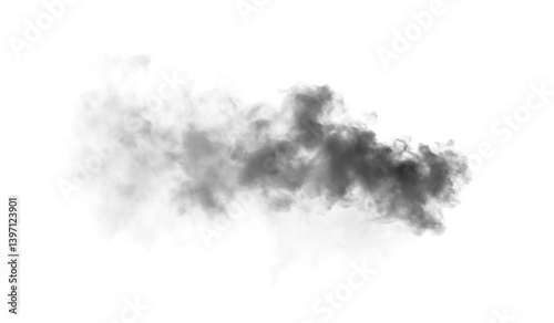 Abstract black smoke with swirling curves and smooth motion. Png backgrounds, design concepts, and art projects. Features smoky forms, light patterns, fire flow, png magical burning effects.