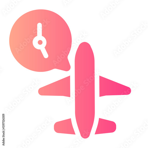 delayed gradient icon