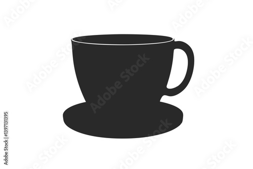 Coffee Cup silhouette vector illustration