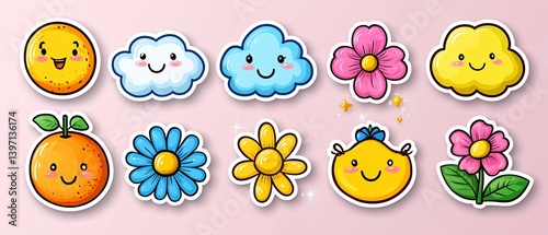 Delightful Groovy Vector Elements for Fun Design Projects