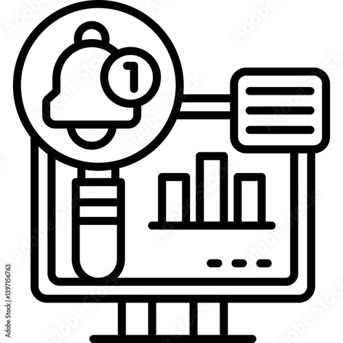 Advertising Icon Vector Element