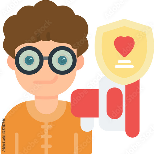 Viral Marketing Icon Vector Element