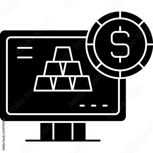 Gold Icon Vector Element