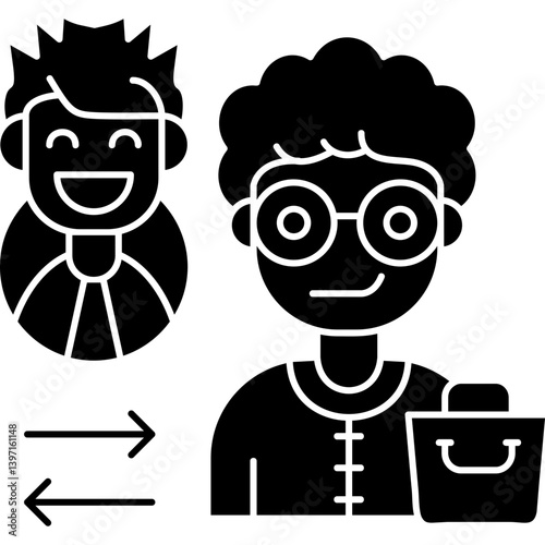 Consumer Icon Vector Element