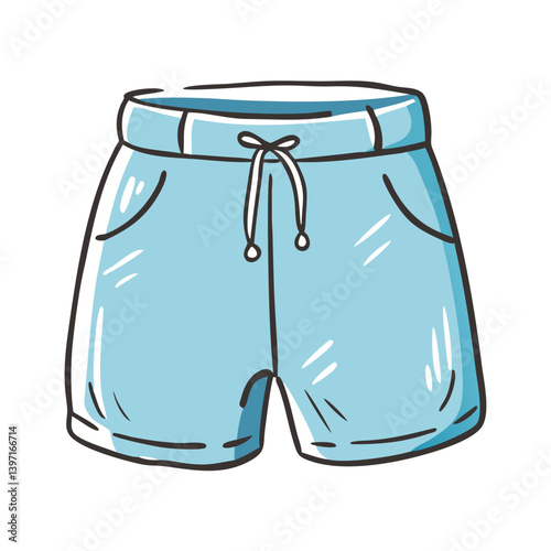 shorts icon, shorts vector illustration-simple illustration of shorts, perfect for shorts logos and icons