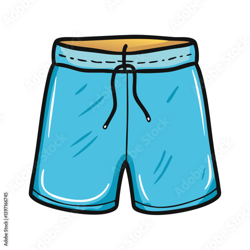 shorts icon, shorts vector illustration-simple illustration of shorts, perfect for shorts logos and icons