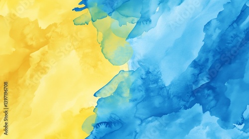 blue watercolor background