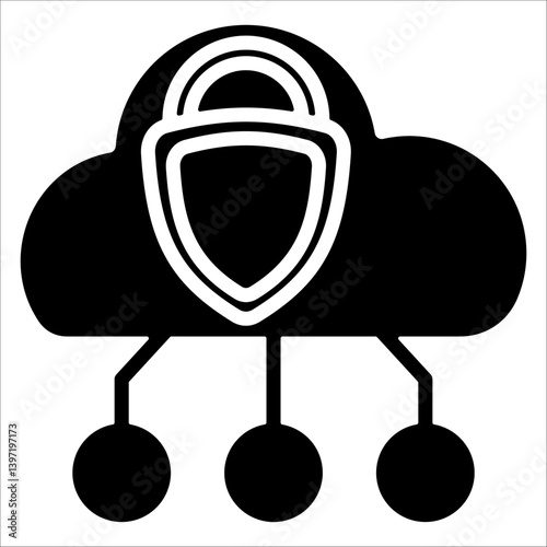 Network Simple Icon Vector Illustration Concept
