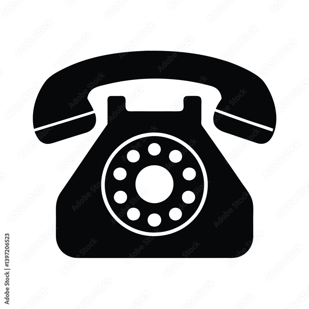 retro telephone isolated on white retro telephone isolated on white