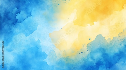 abstract watercolor hand painted background