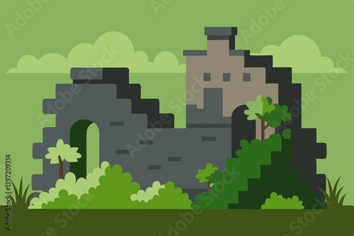 vector illustration of a city