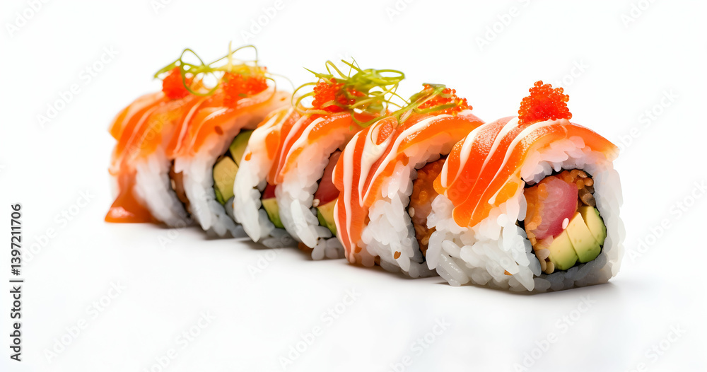Sushi, white background, isolated, real photo shoot, Sushi, white background, isolated, real photo shoot,