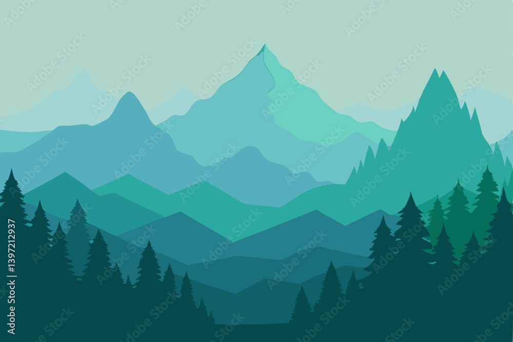 mountains in the mountains