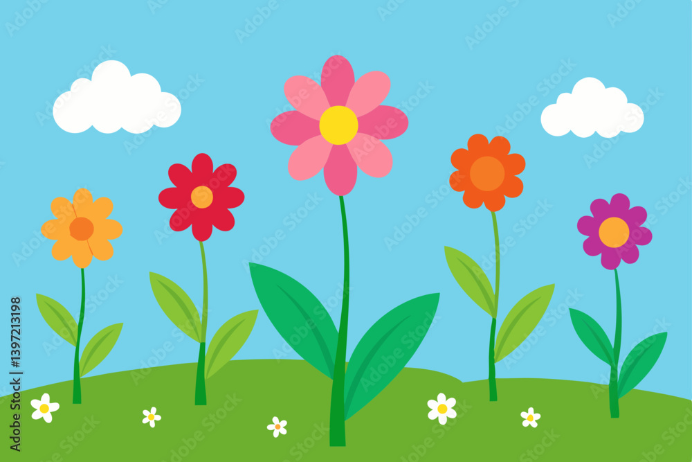 flowers in the garden