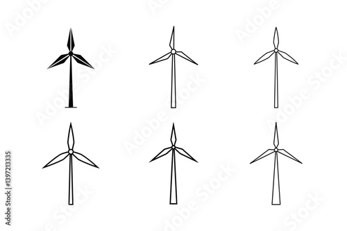 wind turbines farm