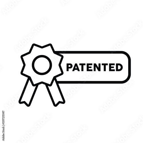 Patent Icon Object, Patent Icon Line art, Patent Icon Image, Patent Icon Symbol