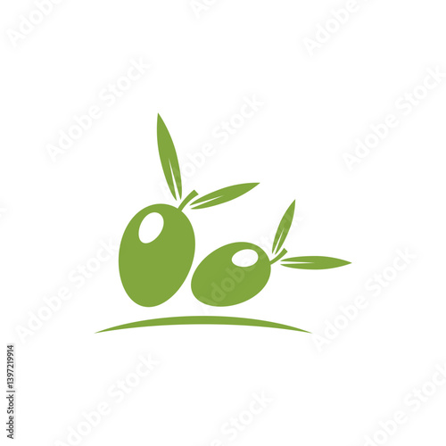olive icon vector illustration design template