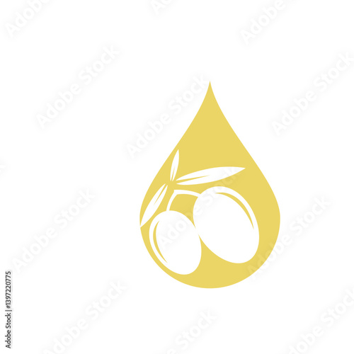 olive icon vector illustration design template