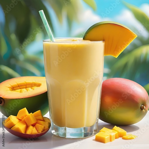 fresh mango juice