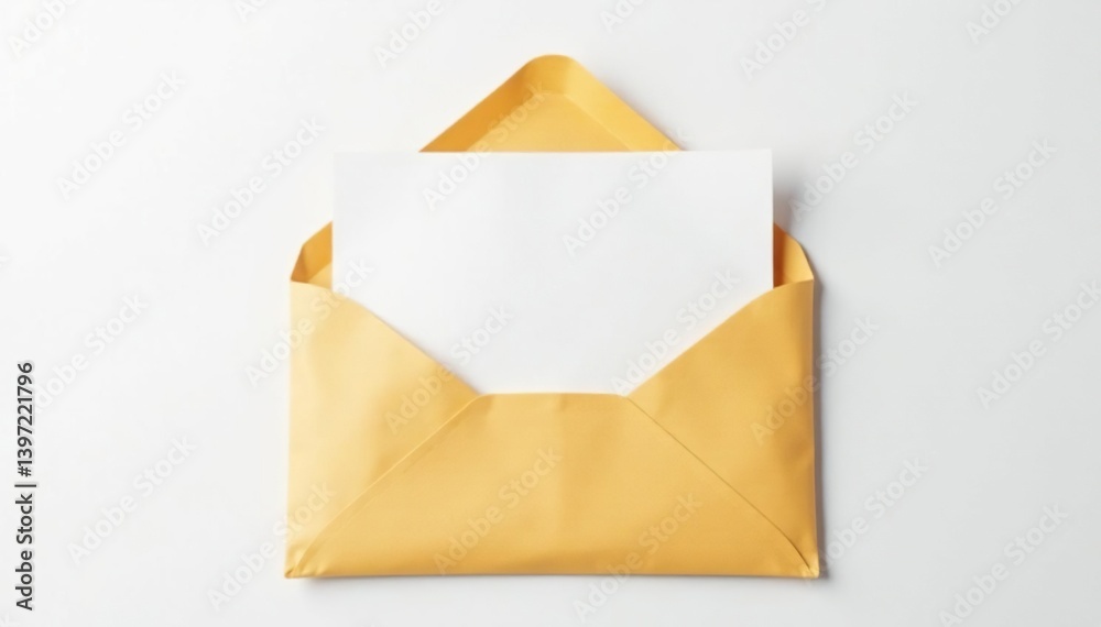 Sealed envelope, confidential document inside, white backdrop , unopened, anonymous, mail Sealed envelope, confidential document inside, white backdrop , unopened, anonymous, mail