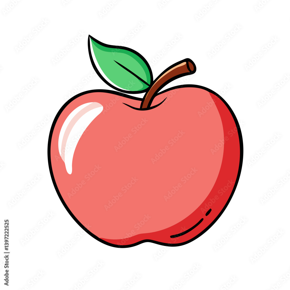 apple icon, apple vector illustration-simple illustration of apple, perfect for apple logos and icons apple icon, apple vector illustration-simple illustration of apple, perfect for apple logos and icons