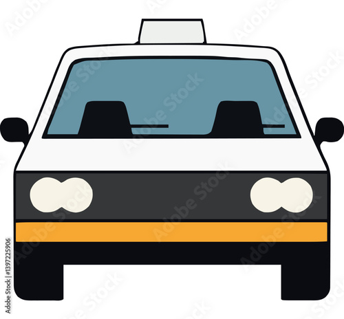 Taxi Car Transport Urban Driving Service