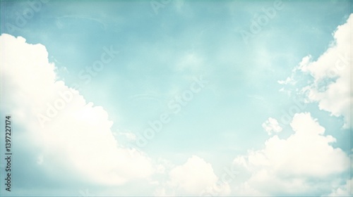 blue sky with clouds
