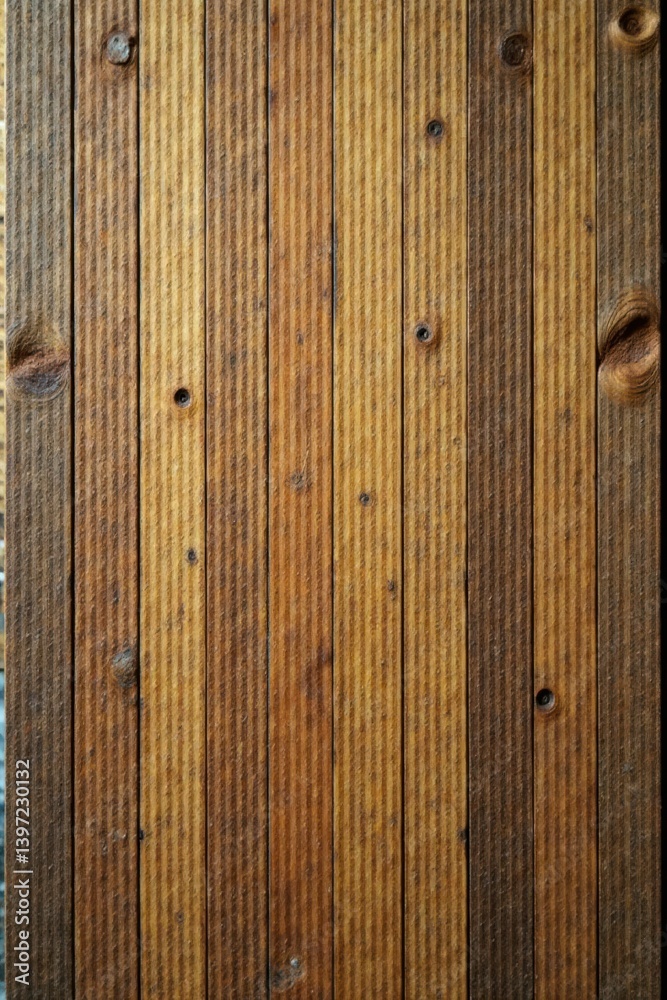 Weathered wooden board with knots and texture , Nature, Rustic Weathered wooden board with knots and texture , Nature, Rustic