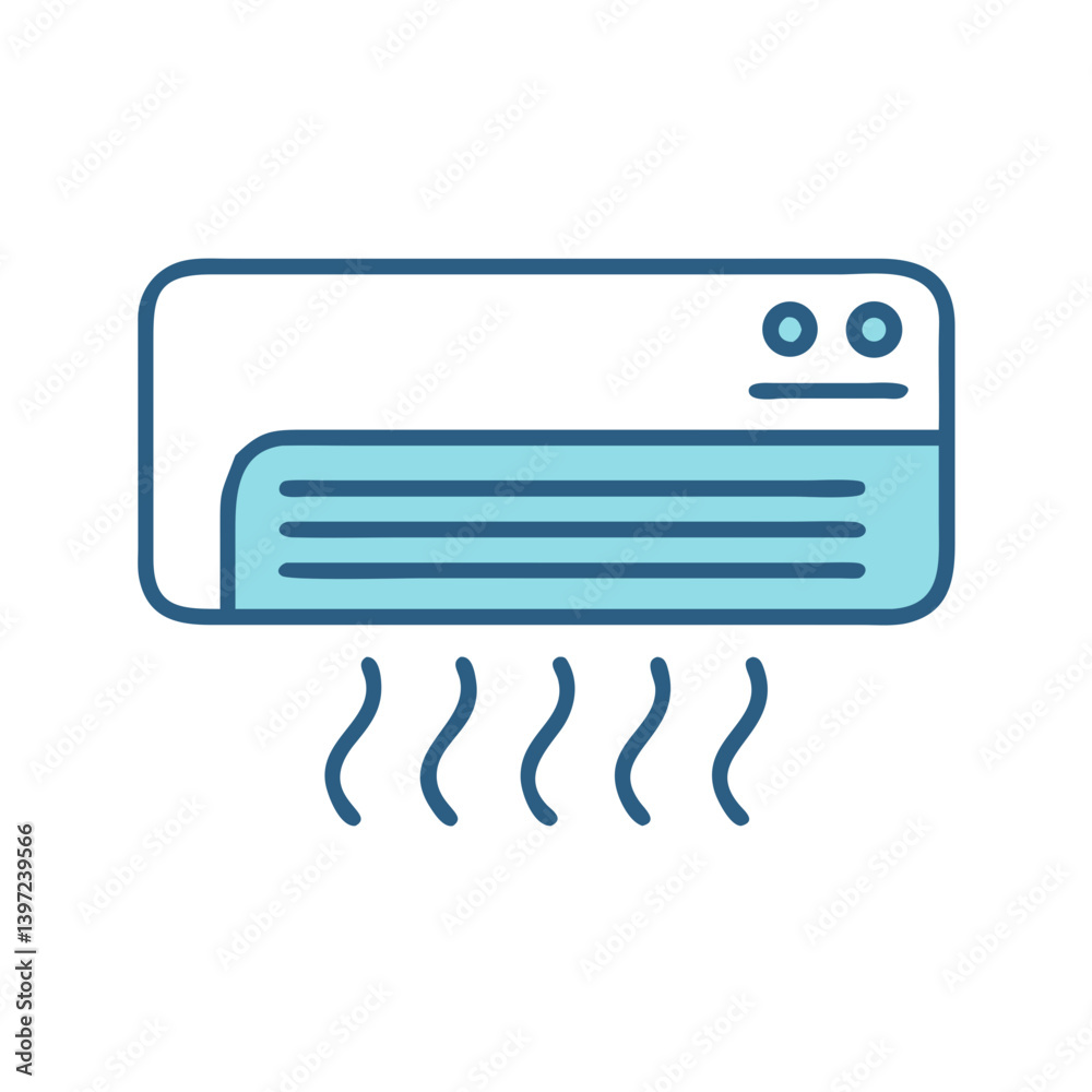 Air Conditioner Icon Vector Design Air Conditioner Icon Vector Design