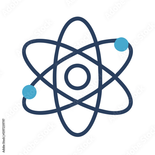 Atom Icon Vector Design