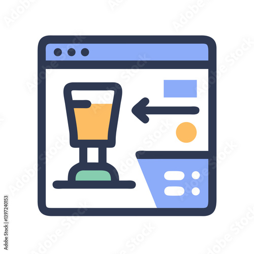 Blender Icon Vector Design