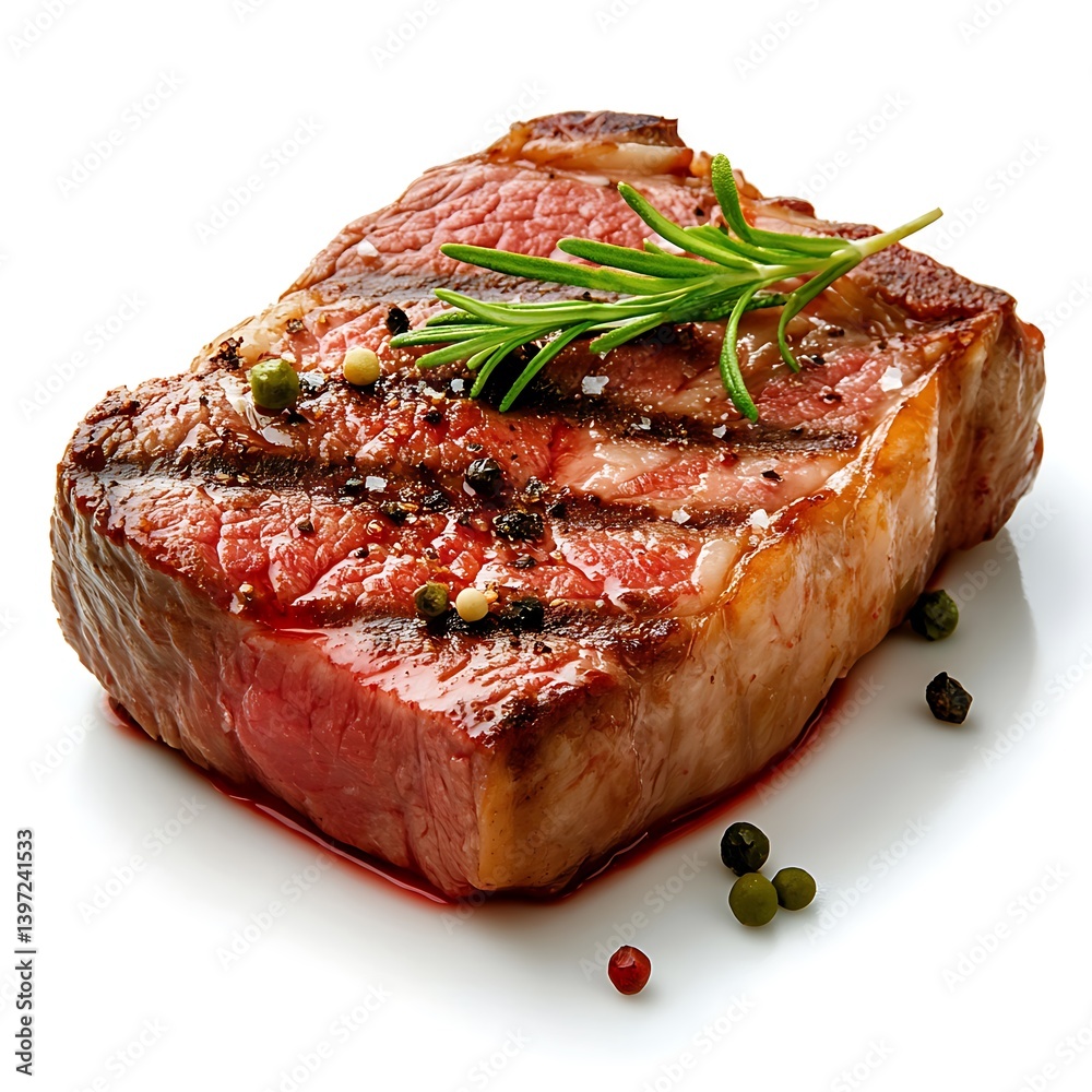 Fototapeta premium beef steak with vegetables