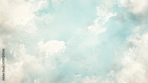 blue sky and clouds