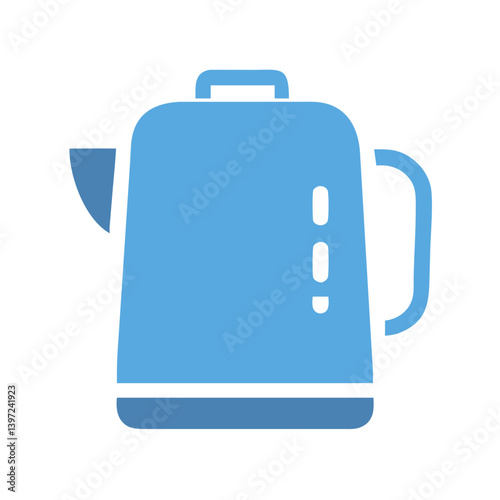 Electric Kettle Icon Vector