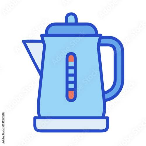 Electric Kettle Icon Vector
