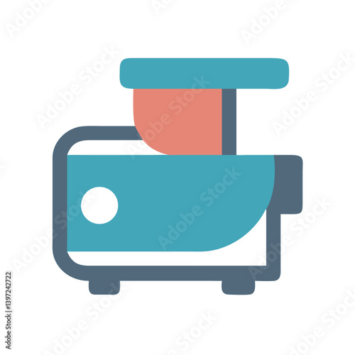 Food Processor Icon Vector