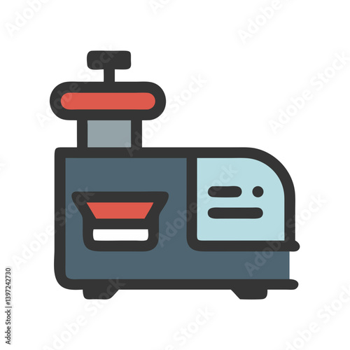 Food Processor Icon Vector