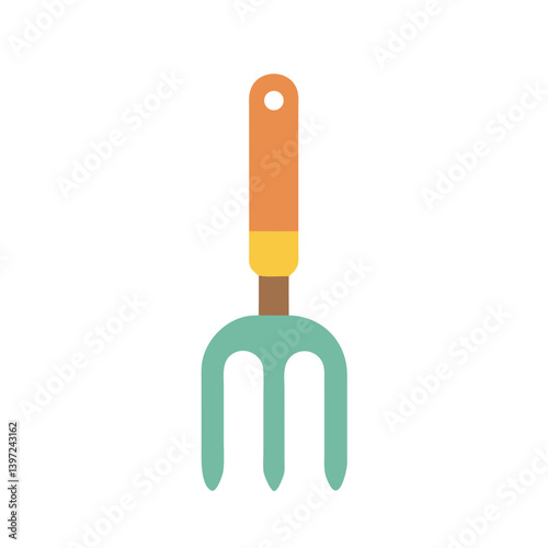 Garden Fork Icon Vector