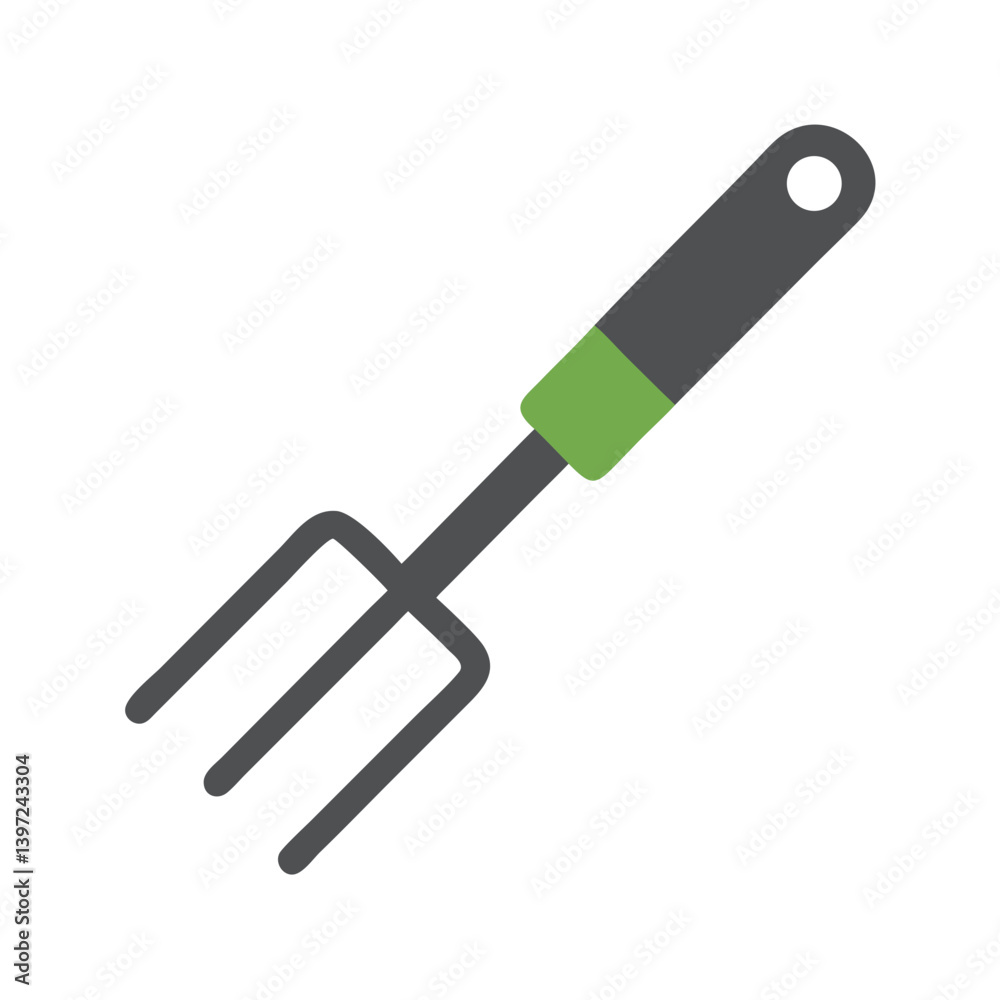 Garden Fork Icon Vector Garden Fork Icon Vector